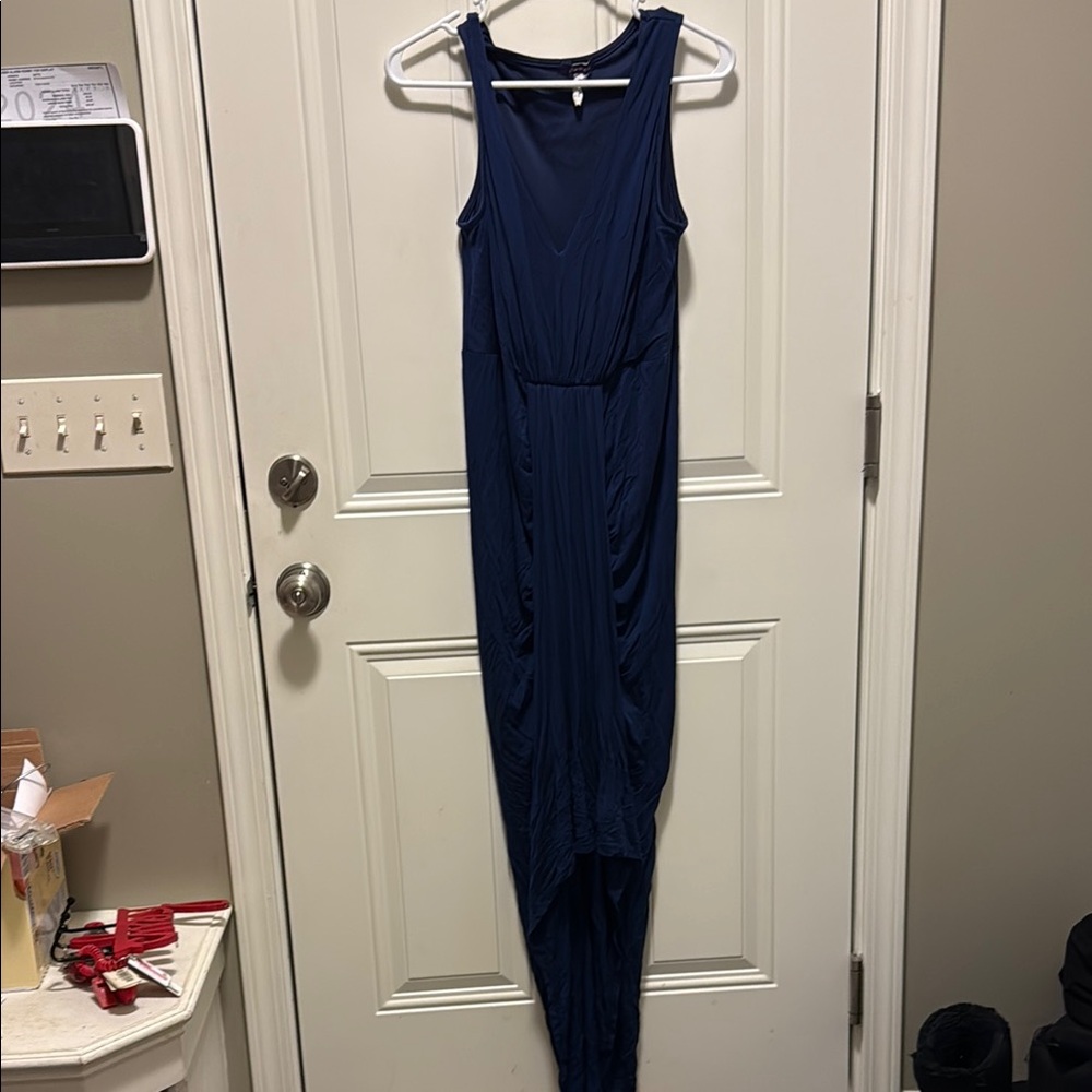 Cameo Navy Blue Sleeveless Dress